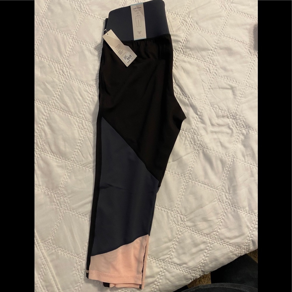 NWT Tri colored Lane Bryant Livi leggings.